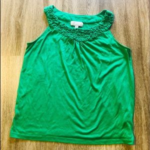 Stunning green tank top